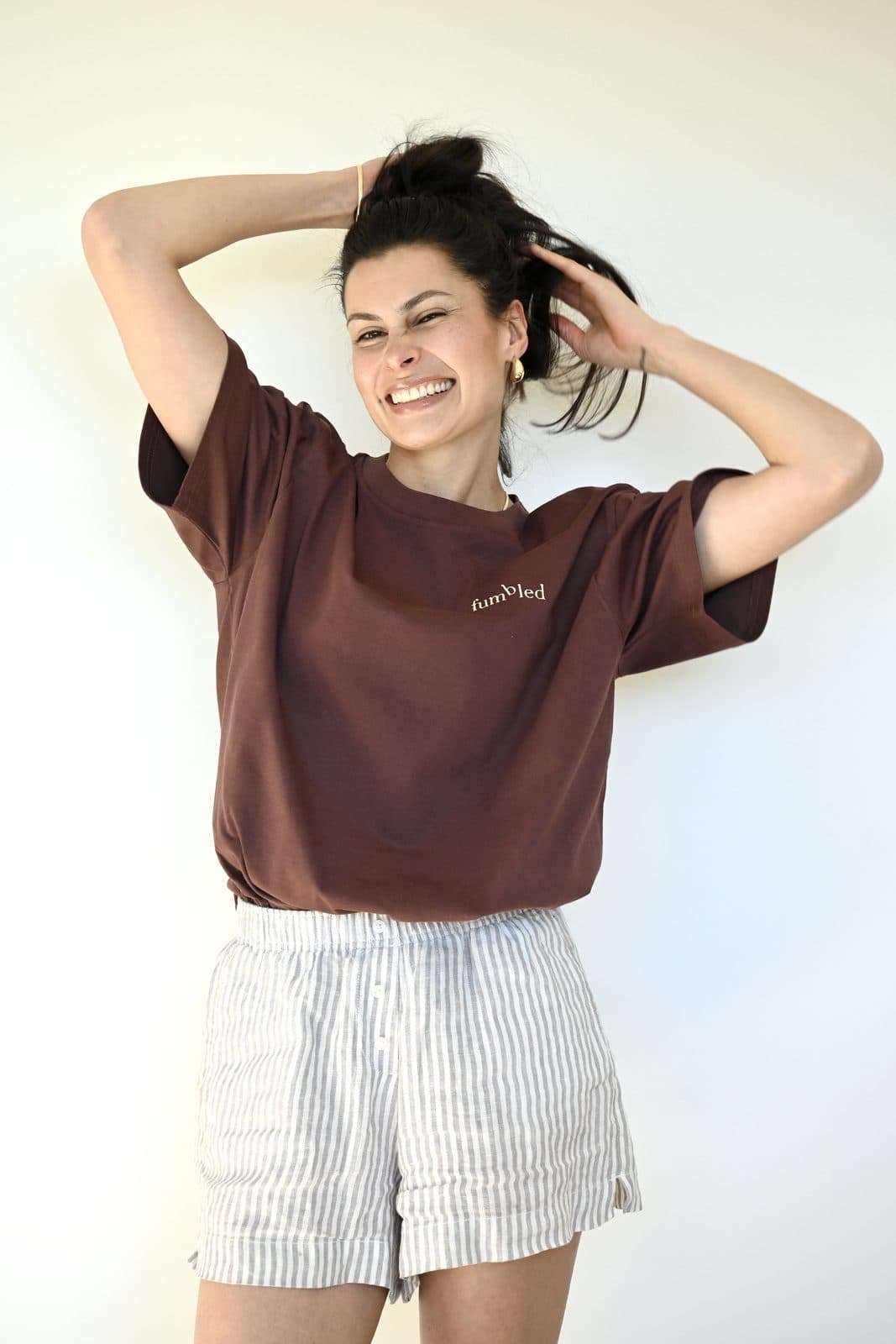 The limited-edition Fumbled Tee